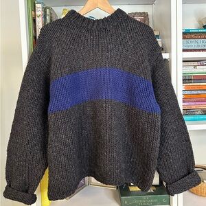 J. Crew Vibtage Wool Crewneck Sweater. Size L